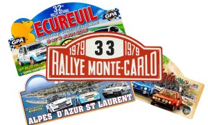Plaque-Rallye