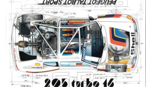 PEUGEOT 205 TURBO 16