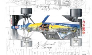 WILLIAMS RENAULT FW14B – 1992